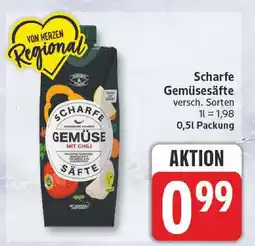 Edeka Scharfe gemüsesäfte Angebot