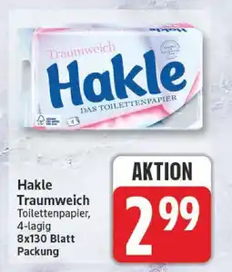 Edeka Hakle traumweich toilettenpapier Angebot