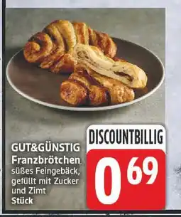 Edeka Gut&günstig franzbrötchen Angebot