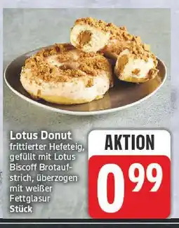 Edeka Lotus donut Angebot