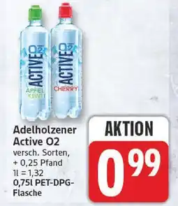 Edeka Adelholzener active o2 apfel-kiwi Angebot
