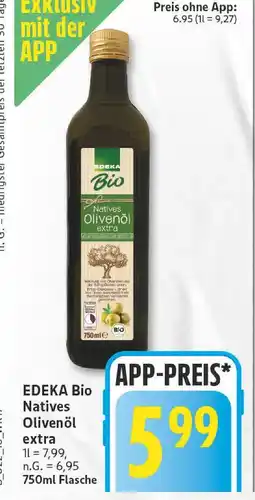 Edeka Edeka bio natives olivenöl extra Angebot