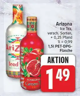 Edeka Arizona ice tea iced peach Angebot