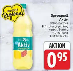 Edeka Spreequell aktiv zitrusgrape Angebot