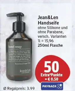 Edeka Jean&len handseife Angebot