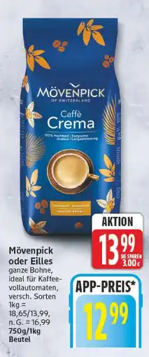 Edeka Mövenpick mövenpick oder eilles caffè crema Angebot