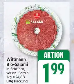 Edeka Wiltmann bio-salami Angebot