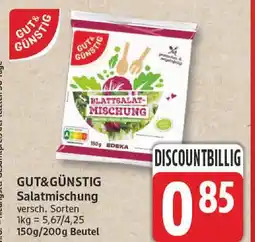 Edeka Gut&günstig salatmischung Angebot