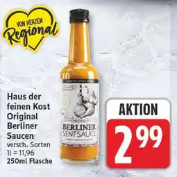 Edeka Haus der feinen kost original berliner senfsauce Angebot