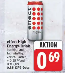 Edeka Effect high energy-drink Angebot