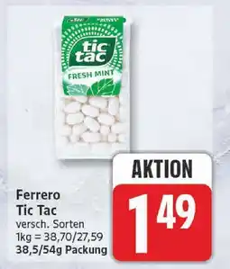 Edeka Ferrero tic tac fresh mint Angebot