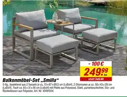 toom Baumarkt Balkonmöbel-set smilla Angebot