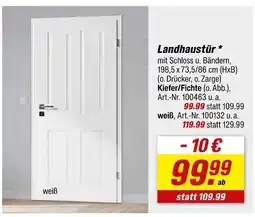 toom Baumarkt Landhaustür kiefer/fichte Angebot