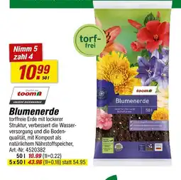 toom Baumarkt Toom blumenerde Angebot
