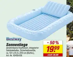 toom Baumarkt Bestway sonnenliege Angebot