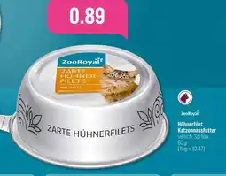 toom Baumarkt Zooroyal hühnerfilet katzennassfutter Angebot