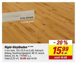 toom Baumarkt Rigid-vinylboden Angebot
