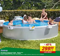 toom Baumarkt Bestway stahlwandpool-set „tanx“ Angebot