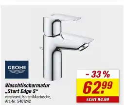 toom Baumarkt Grohe waschtischarmatur start edge s Angebot