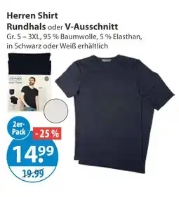 V Markt Herren shirt rundhals Angebot