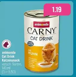 toom Baumarkt Animonda carny cat drink katzensnack Angebot