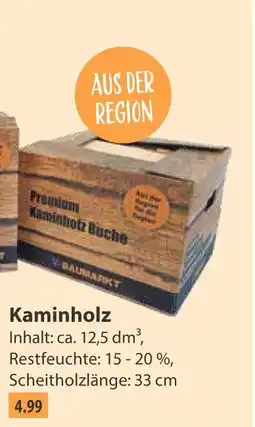V Markt Kaminholz Angebot