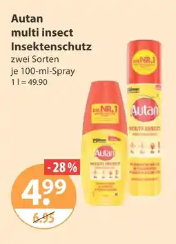 V Markt Autan multi insect insektenschutz Angebot