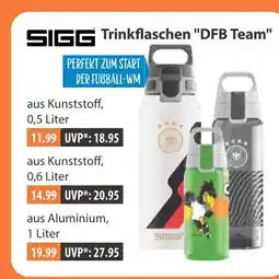V Markt Sigg trinkflasche dfb team aus kunststoff Angebot