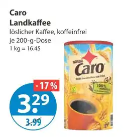 V Markt Caro landkaffee Angebot