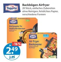 V Markt Toppits backpapier für heißluftfritteusen Angebot