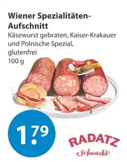 V Markt Radatz wiener spezialitäten-aufschnitt Angebot