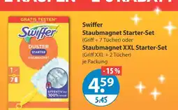 V Markt Swiffer staubmagnet starter-set Angebot
