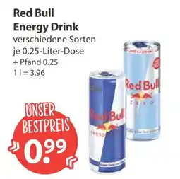V Markt Red bull energy drink Angebot