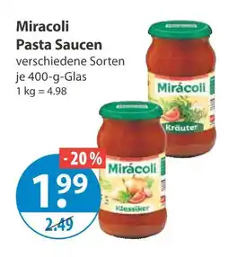 V Markt Miracoli pasta saucen klassischer Angebot