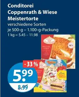 V Markt Coppenrath & wiese meistertorte Angebot