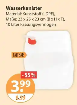 V Markt Wasserkanister Angebot
