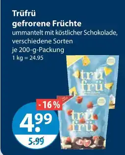 V Markt Trüfrü gefrorene früchte Angebot
