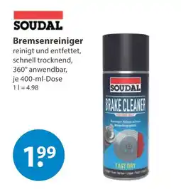 V Markt Soudal bremsenreiniger Angebot