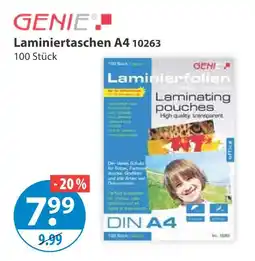 V Markt Genie laminiertaschen a4 Angebot