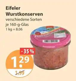 V Markt Eifeler wurstkonserven Angebot