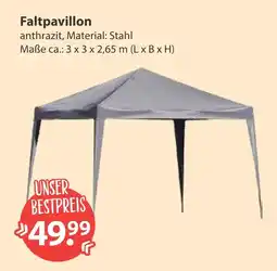 V Markt Faltpavillon Angebot