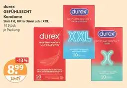 V Markt Durex gefühlsecht slim fit Angebot