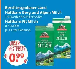 V Markt Berchtesgadener land haltbare berg und alpen milch Angebot