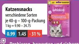 V Markt Whiskas katzensnacks Angebot