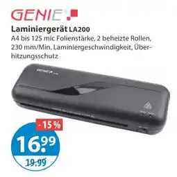 V Markt Genie laminiergerät la200 Angebot
