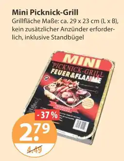V Markt Mini picknick-grill Angebot