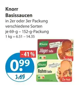 V Markt Knorr jägersoße Angebot