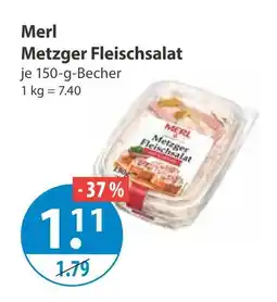 V Markt Merl metzger fleischsalat Angebot