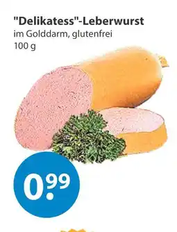 V Markt Delikatess-leberwurst Angebot