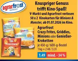 V Markt Agrarfrost crazy frites Angebot
